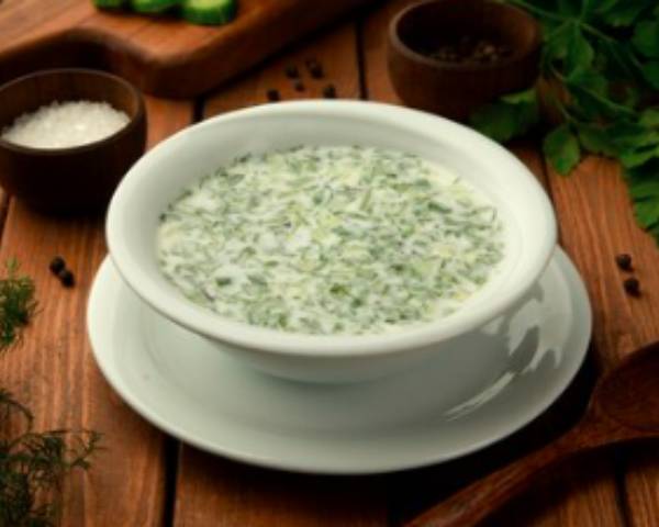 Fenugreek and Cucumber Raita