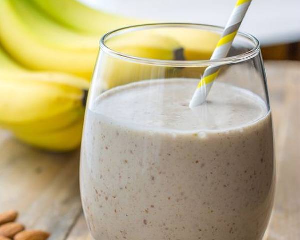 Banana Almond Milkshake