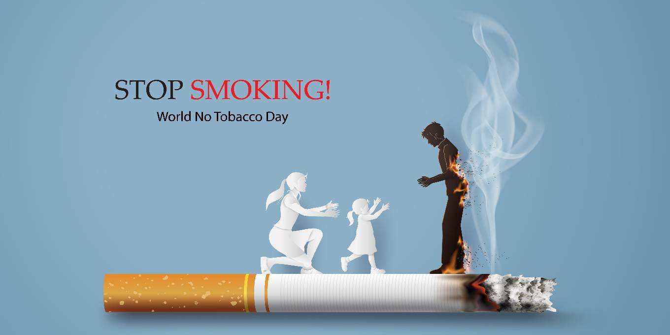 "Tobacco-Free Future: Nourishing Health and Wellness on World No Tobacco Day"