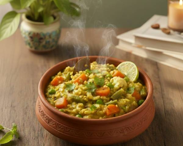 Mixed Millet Vegetable Khichdi