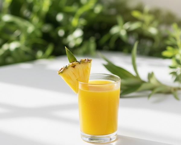 Pineapple turmeric shot