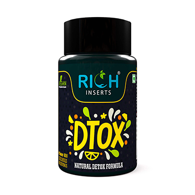 rich inserts natural detox multivitamin and multi mineral capsules 1 2